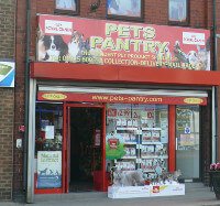 Pets Pantry Warrington Shop Front