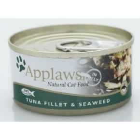 Applaws Cat Tuna Fillet and Seaweed 70g Can