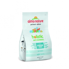 Almo Nature Holistic Anti Hairball Adult Cat With Fresh Fish 2kg Dry