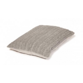 Large Grey Duvet Dog Bed - Danish Design Bobble Pewter