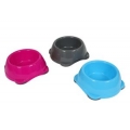 Animal Instincts Plastic Dog Bowl Grey, Pink or Blue 1100ml