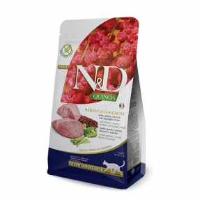 Natural & Delicious Adult Cat Weight Management Lamb, Broccoli 1.5kg Dry Food