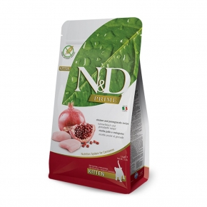 Natural & Delicious Kitten Prime Chicken & Pomegranate 1.5kg Dry Food