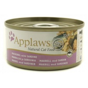 Applaws Cat Can Mackerel With Sardine70g