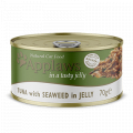 Applaws Cat Tuna Fillet And Seaweed In Jelly 70g Can