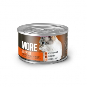 More Cat Support Turkey 200g