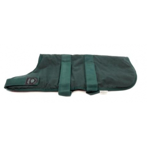 Outhwaite Green Wax padded 30" Dog Coat