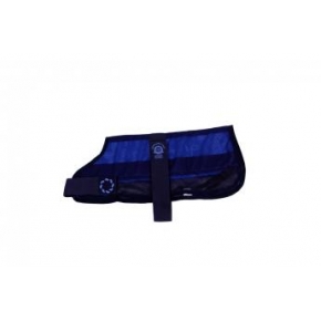 Animate Cooling Dog Coat & Bag Medium - 16 " Navy