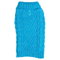 Sotnos Sparkle Cable Knit Blue Jumper Small