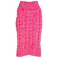 Sotnos Sparkle Cable Knit Pink Jumper Large