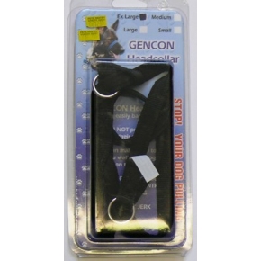 Gencon Head Collar Ex Large Black