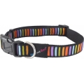 Hem And Boo Block Dog 1/2" X 10-14" Adjustable Collar Multi