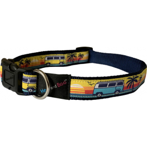 Camper Van Brights Adjustable Collar 1/2 Inch X 10 - 14 Inch (1.2 X 25 - 35cm) Hem & Boo
