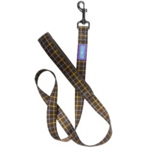 Dog & Co Country Nylon Padded Handle Lead Brown 1 " X 48 " Hem & Boo