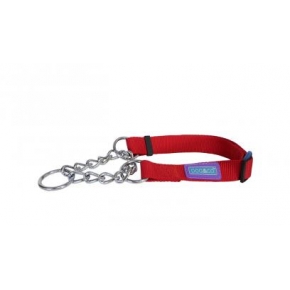 Dog & Co Training Collar 3/4 Inch X 14-20 Inch (1.9 X 35-50cm) Red Hem & Boo