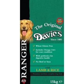 Davies Ranger Lamb & Rice 15kg