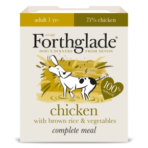 Forthglade Complete Meal Chicken With Brown Rice & Veg 395g Adult Dog