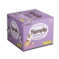 Symply Tray Variety Pack Adult Grain Free 12 x 395g Wet Dog Food