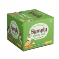 Symply Tray Variety Pack Adult With Rice 12 X 395g Wet Dog Food