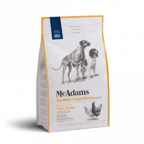 McAdams Dog Medium / Large Breed Free Range Chicken 10kg