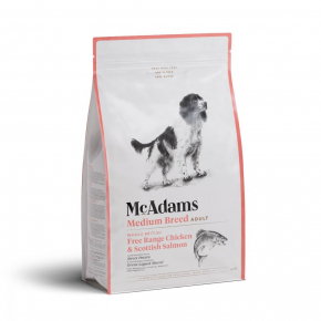 McAdams Dog Medium Breed Free Range Chicken & Salmon  2kg