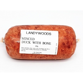 Landywoods Minced Duck 454g Frozen Raw Dog Food