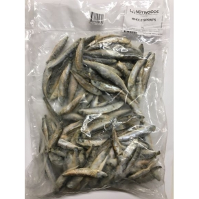 Landywoods Sprats 1kg Frozen Raw Dog Food