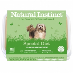 Natural Instinct Special Diet Dog 1kg Frozen