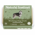 Natural Instinct Natural Working Dog Duck 1kg Frozen