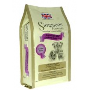 Simpsons Complete Senior - Light Food 12kg Chicken & Brown Rice