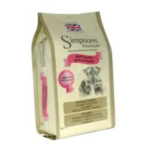 Simpsons Complete Sensitive Adult Dog Food 2kg Salmon & Potato