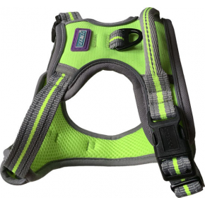 Dog & Co Sports Harness Large Lime Hem & Boo