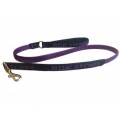 Rok Dog Leash Purple With Black Mix 54" Medium