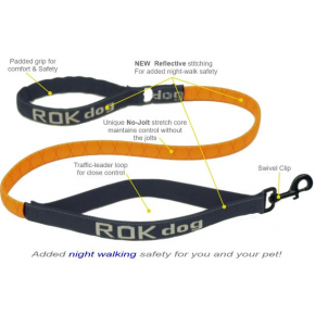 Rok Premium Reflective Lead Safety OrangeHi- Vizibility Reflective Small 54" / 1400mm