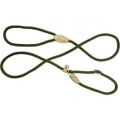 Supersoft Rope Slip Lead 8mm X 60" Green Dog & Co