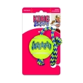KONG Air Squeaker Tennis Ball With Rope Medium KONG Company