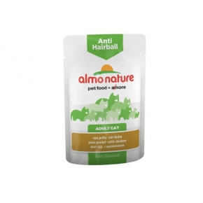 Almo Nature Anti Hairball Adult Cat With Chicken 70g Pouch