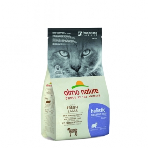 Almo Nature Holistic Digestive Help Adult Cat With Fresh Lamb 400g Dry