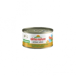 Almo Nature HFC Cat Chicken And Cheese 70g Natural Can