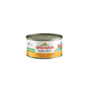 Almo Nature HFC Cat Chicken FILLET 70g Can