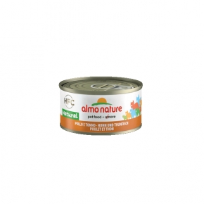 Almo Nature HFC Cat Chicken And Tuna Natural 70g Can