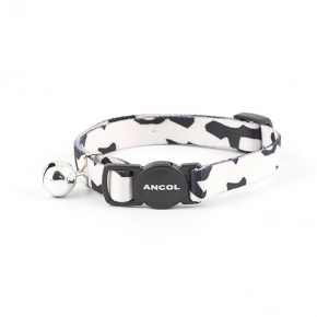Ancol Cat Collar Safety Buckle Camoflage Black And White