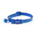 Ancol Cat Collar Safety Buckle Gloss Reflective Blue