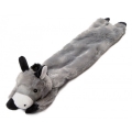 Animate Grey Donkey Stuffed Head Dog Toy 24"