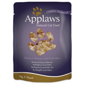 Applaws Cat Pouch Chicken & Wild Rice 70g