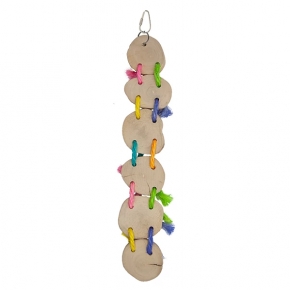 Beakies Java Wood And Spiral Bird Toys