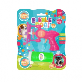 Bubble In Bubble Battery Gun Peanut Butter - For Dogs