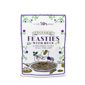 King Catnip Duck Feasties 70g