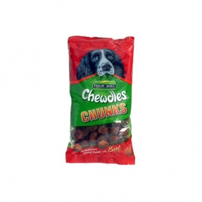 Foldhill Chewdles Chunks Beef 180g