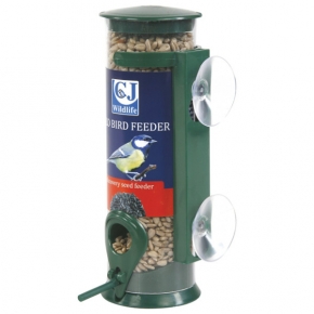 CJ Wildlife Discovery Window Seed Feeder Green